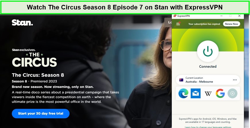 Watch-the-circus-S8-E7-with-ExpressVPN