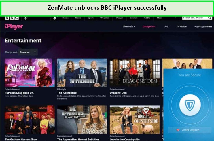 Zenmate-unblocked-BBC-iPlayer-with-VPN-free-Spain