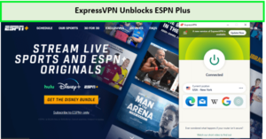  ExpressVPN desbloquea ESPN Plus in - Espana 