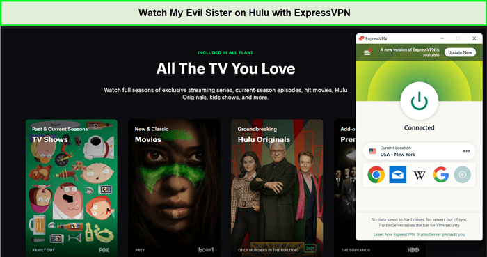  ExpressVPN ontgrendelt Hulu voor mijn gemene zus. in - Nederland 