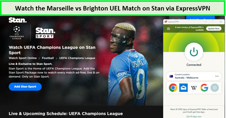 watch Marseille vs Brighton   with expressvpn