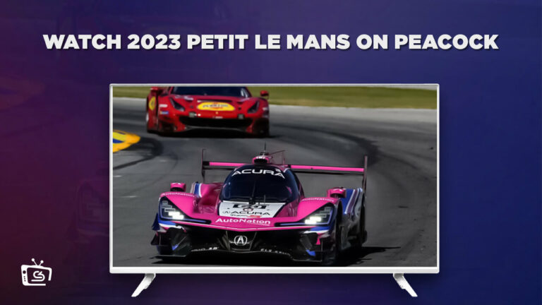 Watch Motul Petit Le Mans 2023  on Peacock with ExpressVPN