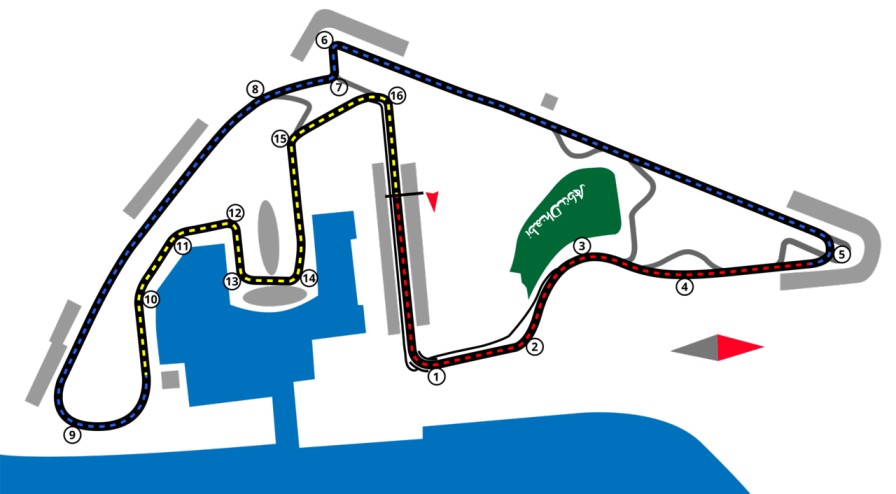  Yas-Marina-Circuit-Kartenlayout 