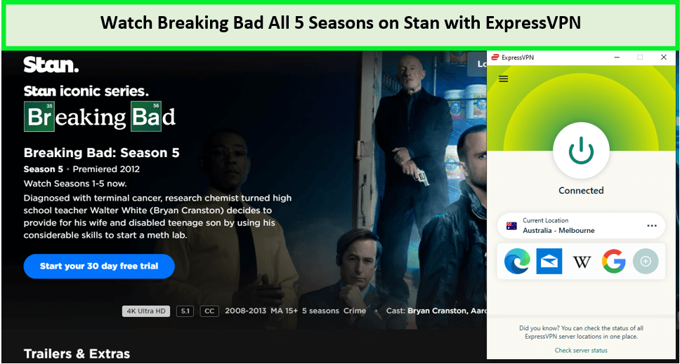  Mira Breaking Bad Todas las 5 Temporadas in - Espana No hay problema. 