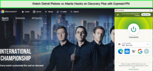 Watch Detroit Pistons vs Atlanta Hawks in-Germany on Discovery Plus