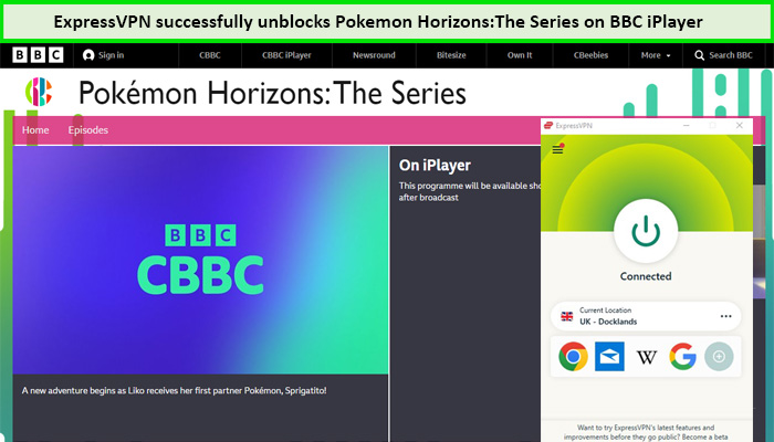 Express-VPN-Unblock-Pokemon-Horizon-The-Series-in-South Korea-on-BBC-iPlayer