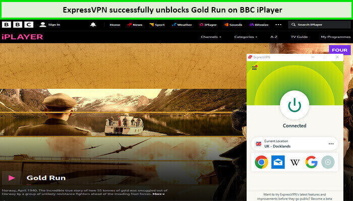 Express-VPN sblocca Gold Run in - Italia su BBC iPlayer 