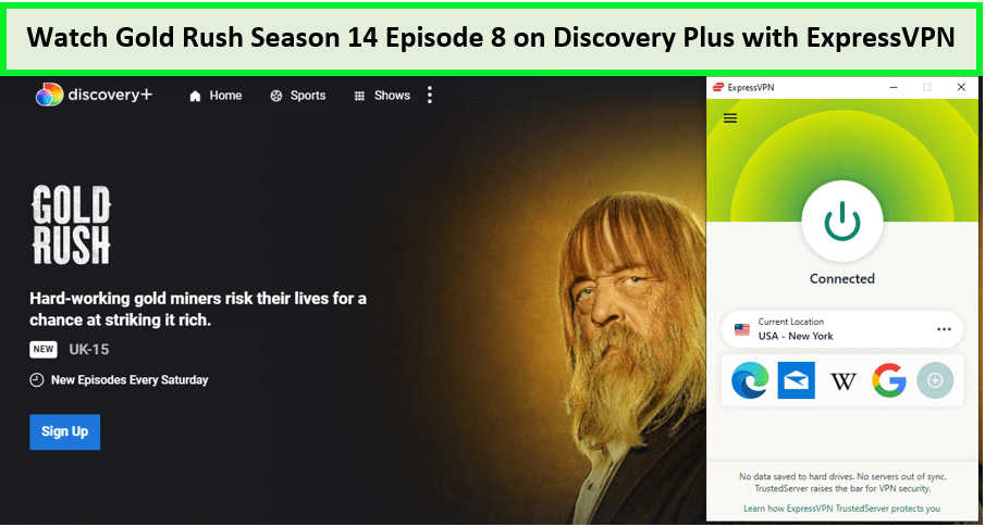  Regardez l'épisode 8 de la saison 14 de Gold Rush. in - France Sur Discovery Plus avec ExpressVPN 