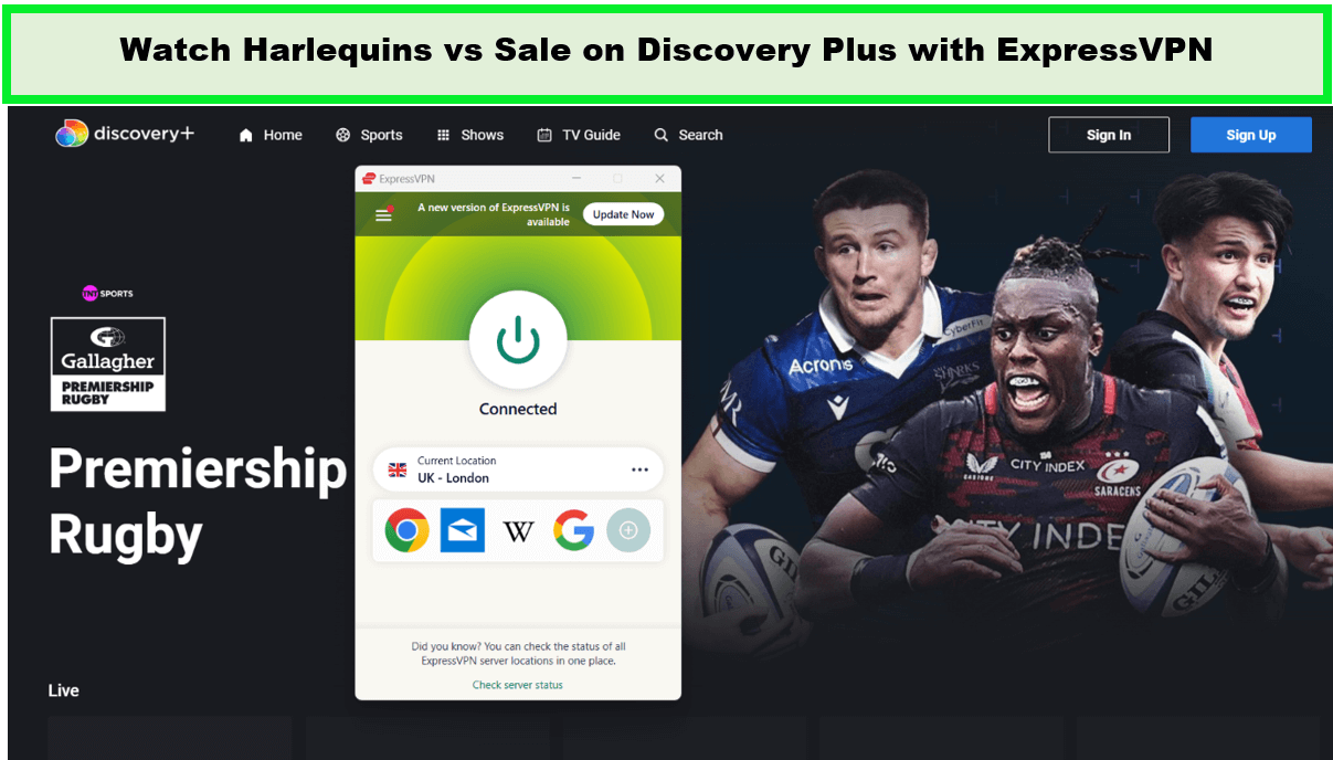 Watch-Harlequins-vs-Sale-in-Spain-on-Discovery-Plus- with-ExpressVPN