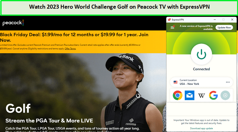  Kijk-2023-Held-Wereld-Uitdaging-Golf- in - Nederland Op Peacock TV met ExpressVPN 