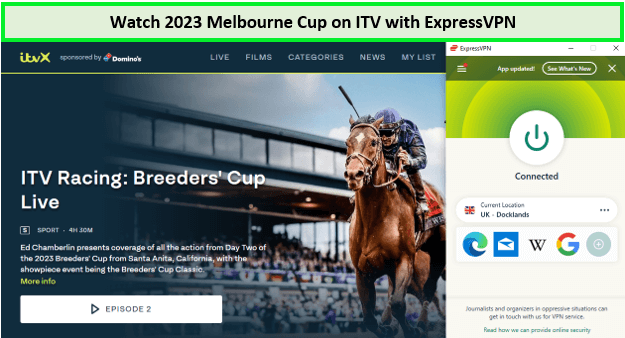  Kijk naar de Melbourne Cup 2023 in - Nederland Op ITV met ExpressVPN 