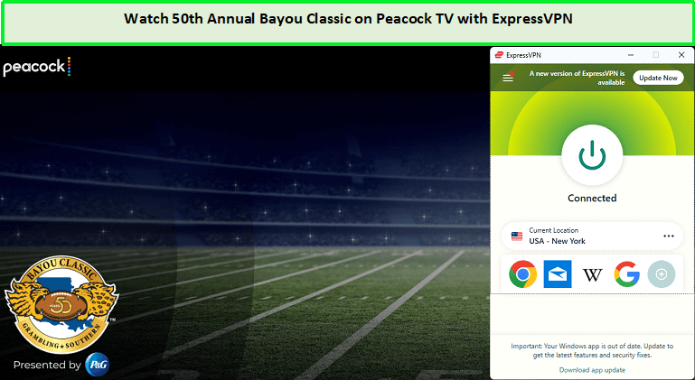 Watch-50th-Annual-Bayou-Classic-in-India-on-Peacock-TV-with-ExpressVPN