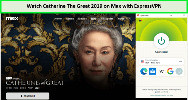  Schau dir Catherine die Große 2019 an. in - Deutschland Auf Max mit ExpressVPN 