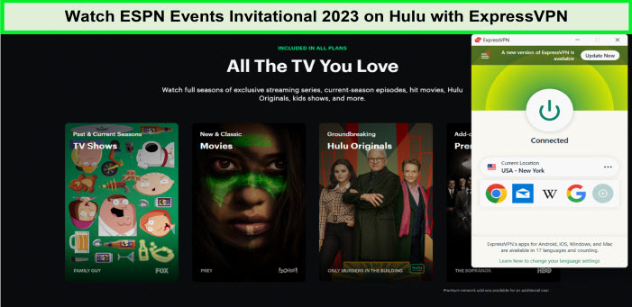  Kijk-ESPN-Evenementen-Invitational-2023- in - Nederland Op Hulu met ExpressVPN 