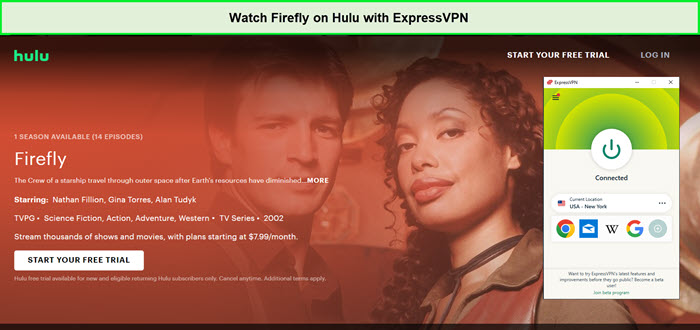 Guarda-Firefly- in - Italia Su Hulu con ExpressVPN 