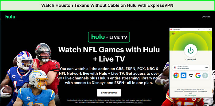Watch-Houston-Texans-Without-Cable-in-UK-on-Hulu-with-ExpressVPN