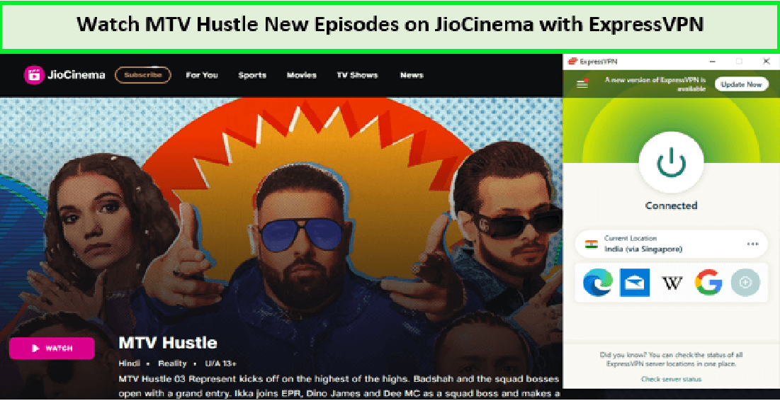  Kijk MTV Hustle nieuwe afleveringen in - Nederland Op JioCinema met ExpressVPN 