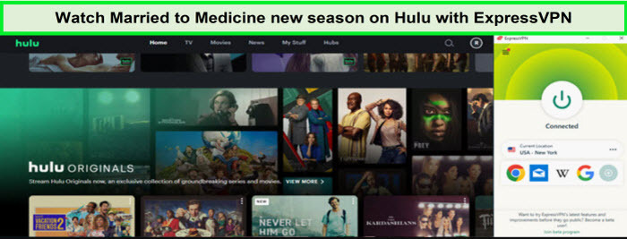  Kijk naar Getrouwd met Geneeskunde, nieuwe seizoen. in - Nederland Op Hulu met ExpressVPN 