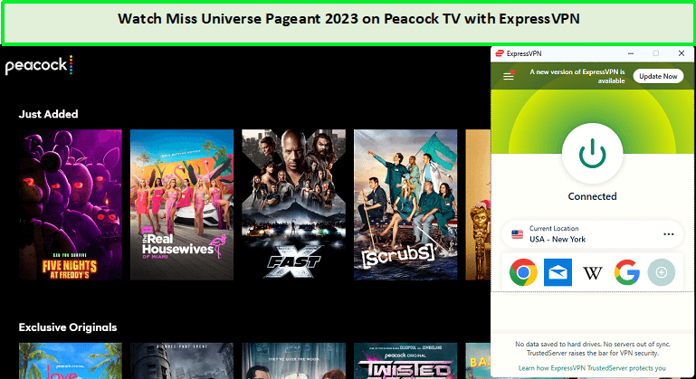 unblock-Miss-Universe-Pageant-2023-outside-USA-on-Peacock-TV-with-ExpressVPN