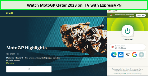 Guarda MotoGP Qatar 2023 in - Italia Su ITV con ExpressVPN 