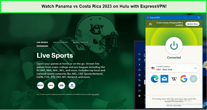  Guarda Panama contro Costa Rica 2023 in-Italia Su Hulu con ExpressVPN 