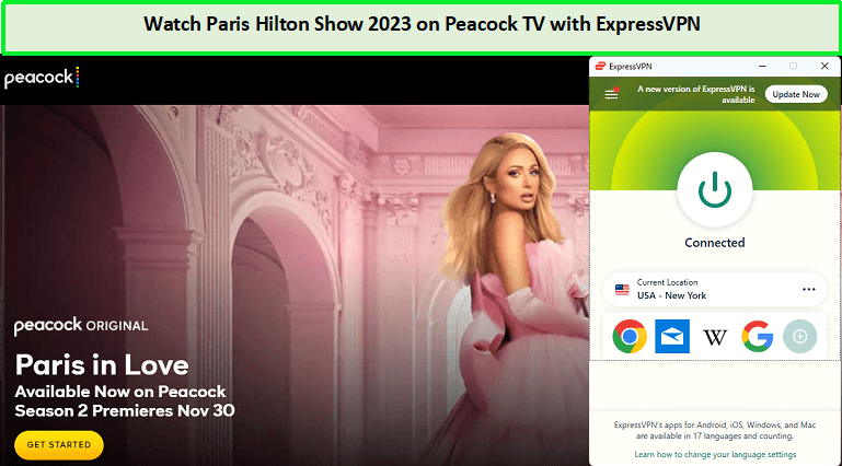 unblock-Paris-Hilton-Show-2023-in-Netherlands-on-Peacock-TV-with-ExpressVPN