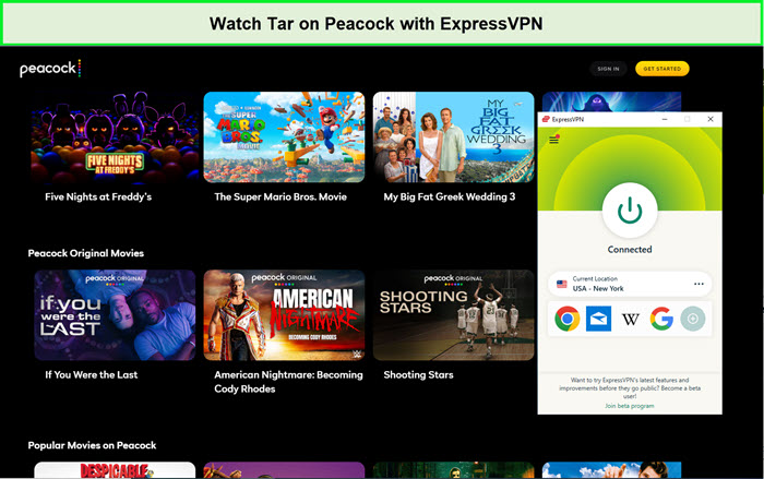 Watch-Tar-in-Italy-on-Peacock-with-ExpressVPN
