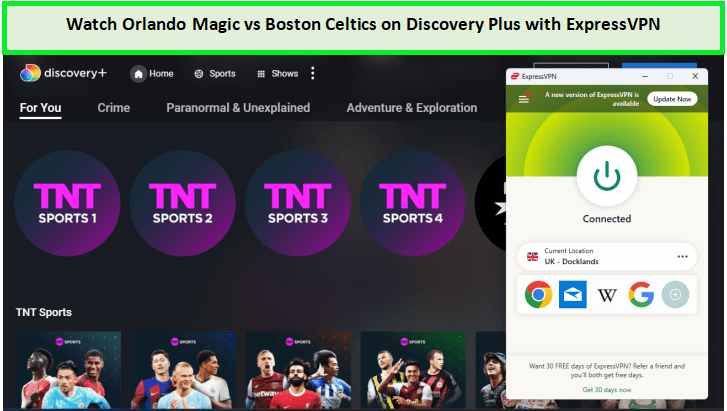 Mira Orlando Magic vs Boston Celtics in - Espana En Discovery Plus, puedes descubrir contenido nuevo y emocionante cada día. 