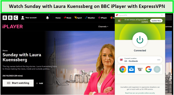 Guarda la Domenica con Laura Kuenssberg in - Italia Su BBC iPlayer 