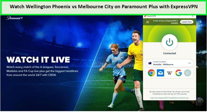  Beobachte Wellington Phoenix gegen Melbourne City in - Deutschland Auf Paramount Plus 