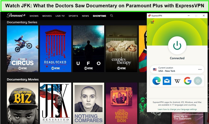  Guarda JFK: cosa hanno visto i medici - Documentario su Paramount Plus.  -  
