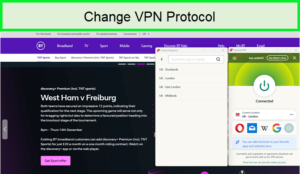 Change VPN Protocol