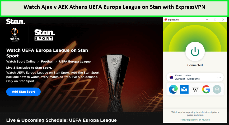  Regardez Ajax-V-AEK-Athens-UEFA-Europa-League in - France Sur Stan avec ExpressVPN 