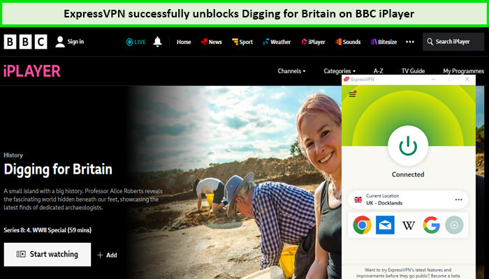 Express-VPN-Unblocks-Digging-for-Britain-in-France-on-BBC-iPlayer
