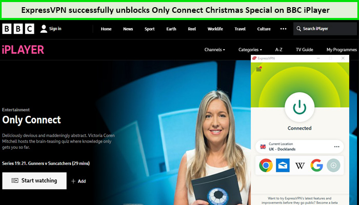  Express-VPN desbloquea solo la conexión de Navidad especial. in - Espana En iPlayer de BBC. 