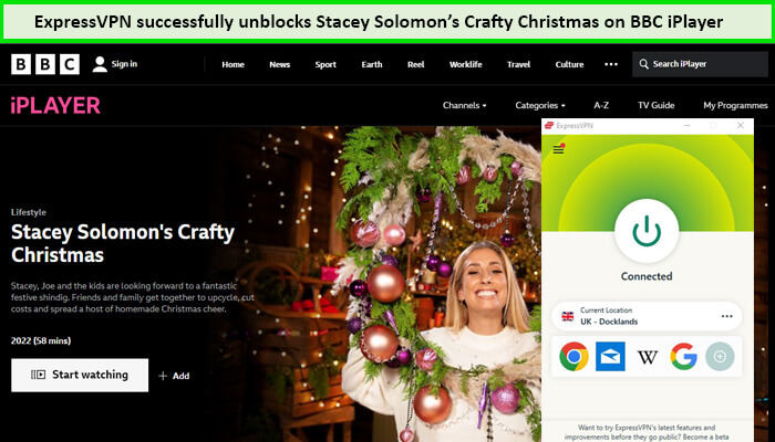 Express-VPN-Unblocks-Stacey-Solomons-Crafty-Christmas-in-USA-on-BBC-iPlayer