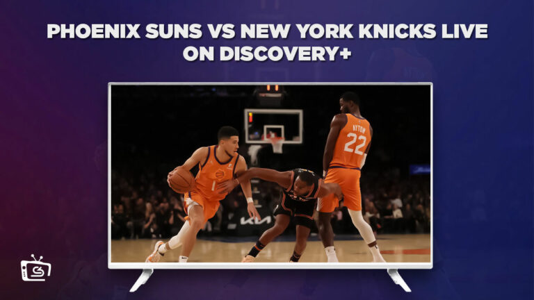 Watch-Phoenix-Suns-vs-New-York-Knicks Live in Canada on Discovery Plus