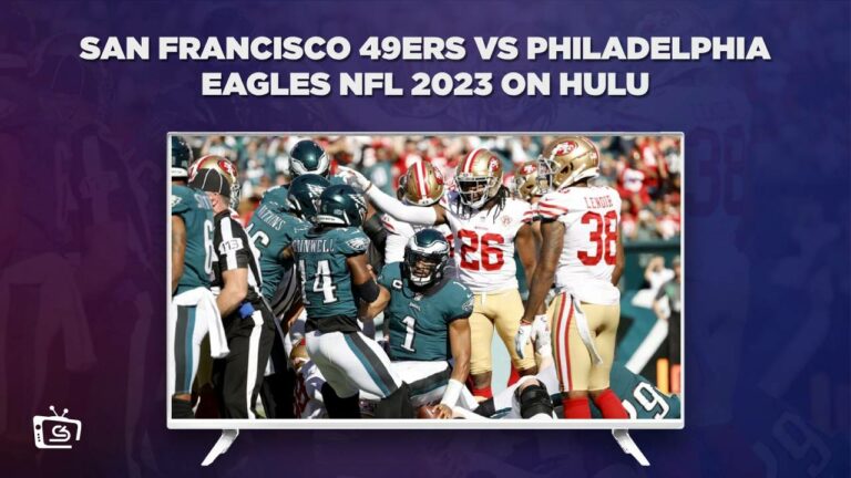 Watch-San-Francisco-49ers-vs-Philadelphia-Eagles-NFL-2023-in-Espana-on-Hulu