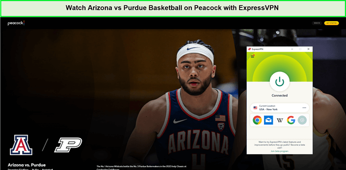 unblock-Arizona-vs-Purdue-Basketball-in-UK-on-Peacock-with-ExpressVPN