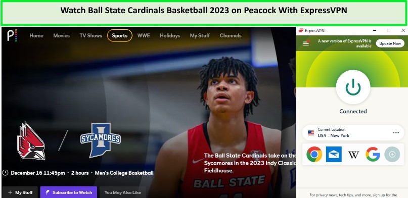 Watch-Ball-State-Cardinals-basketball-2023-in-India-on-Peacock-TV-with-ExpressVPN