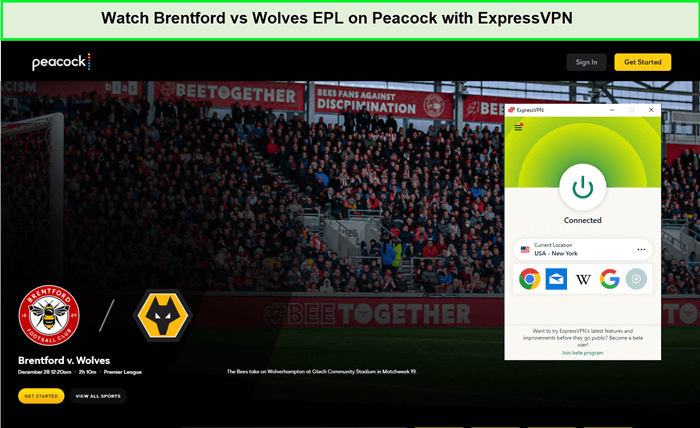  Mira Brentford vs Wolves EPL in - Espana En Peacock con ExpressVPN 