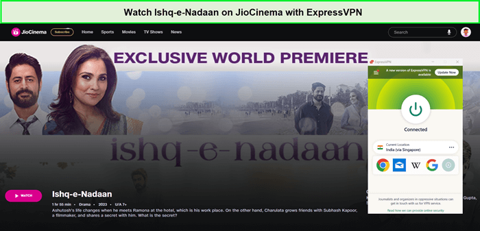 Watch-Ishq-e-Nadaan-in-Singapore-on-JioCinema-with-ExpressVPN