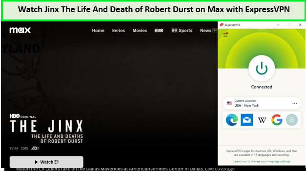  Regardez Jinx-La vie et la mort de Robert Durst. in - France Sur Max avec ExpressVPN 
