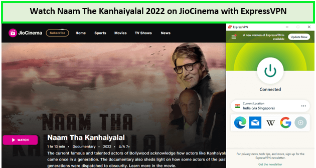 Watch-Naam-The-Kanhaiyalal-2022-outside-India-on-JioCinema-with-ExpressVPN