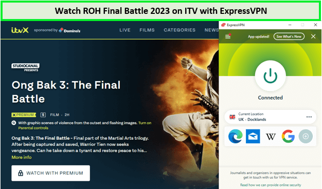 Guarda la Battaglia Finale del 2023 in - Italia Su ITV con ExpressVPN 