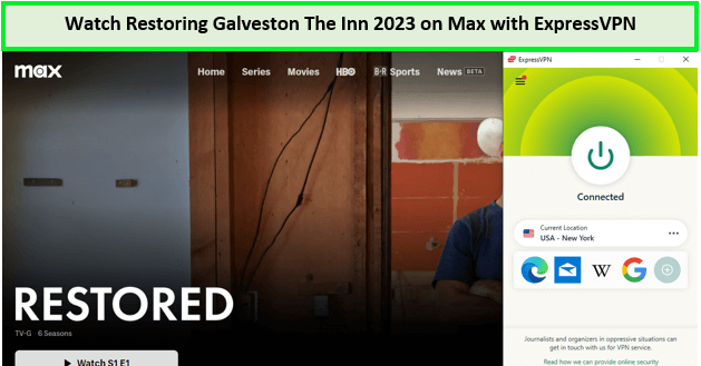 Watch-Restoring-Galveston-The-Inn-2023-in-South Korea-on-Max-with-ExpressVPN