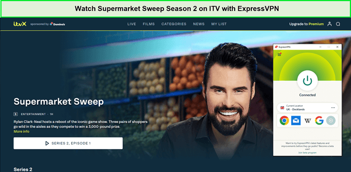  Mira Supermercado Sweep Temporada 2 in - Espana En ITV con ExpressVPN 