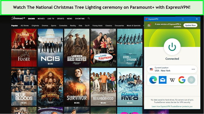 Watch-The-National-Christmas-Tree-Lighting-ceremony-on-Paramount-outside-USA-with-ExpressVPN