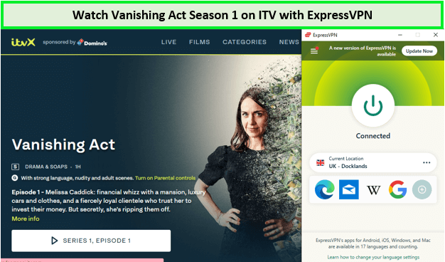 Regardez l'Acte de Disparition Saison 1. in - France Sur ITV avec ExpressVPN 