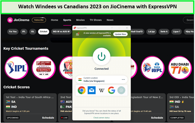 Watch-Windees-vs-Canadians-2023-in-Canada-on-JioCinema-with-ExpressVPN